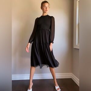 Aritzia Wilfred ROSALYN MIDI DRESS